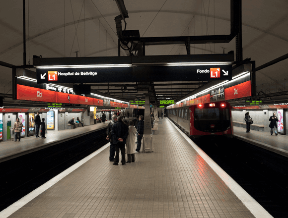 Barcelona El Clot-Aragó Station