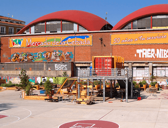 Mercado de la Cebada - Madrid