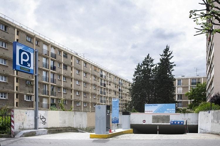 Photo of the INDIGO Moulin des Prés car park in Paris
