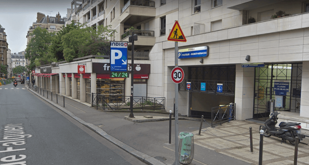 Photo du parking INDIGO Pasteur-Montparnasse à Paris