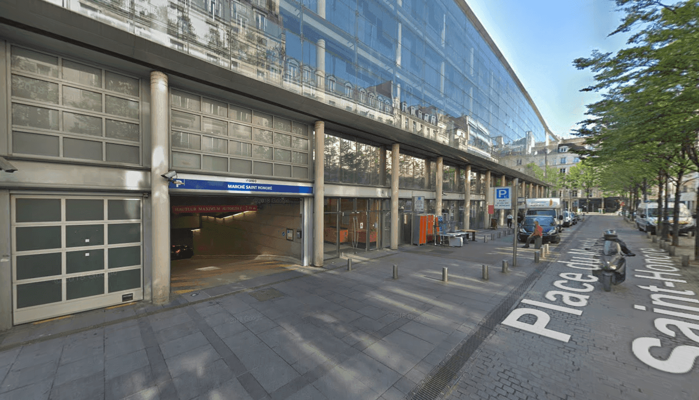 Photo du parking INDIGO Marché Saint-Honoré à Paris