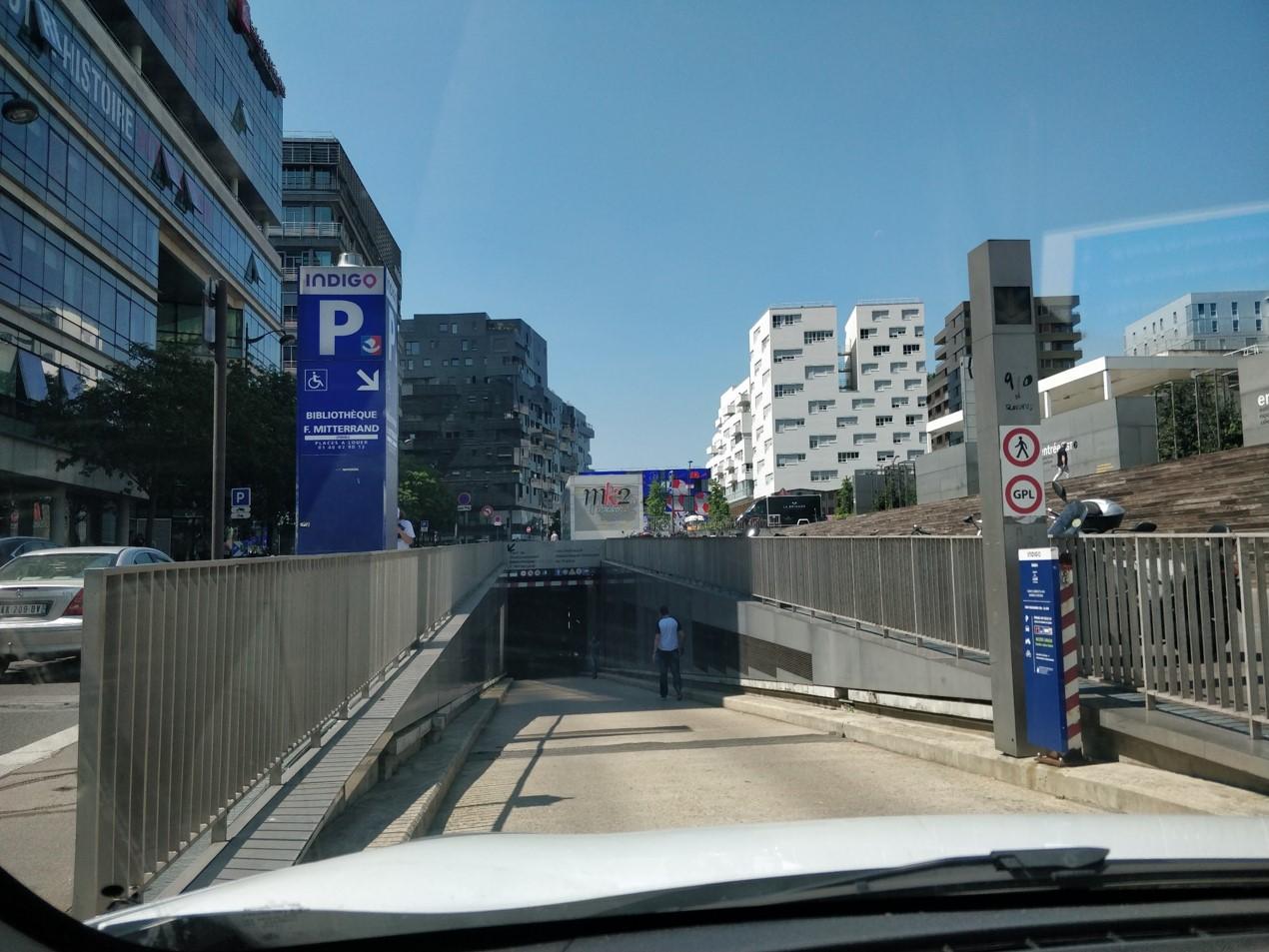 Photo du parking INDIGO Bibliothèque François Mitterrand à Paris